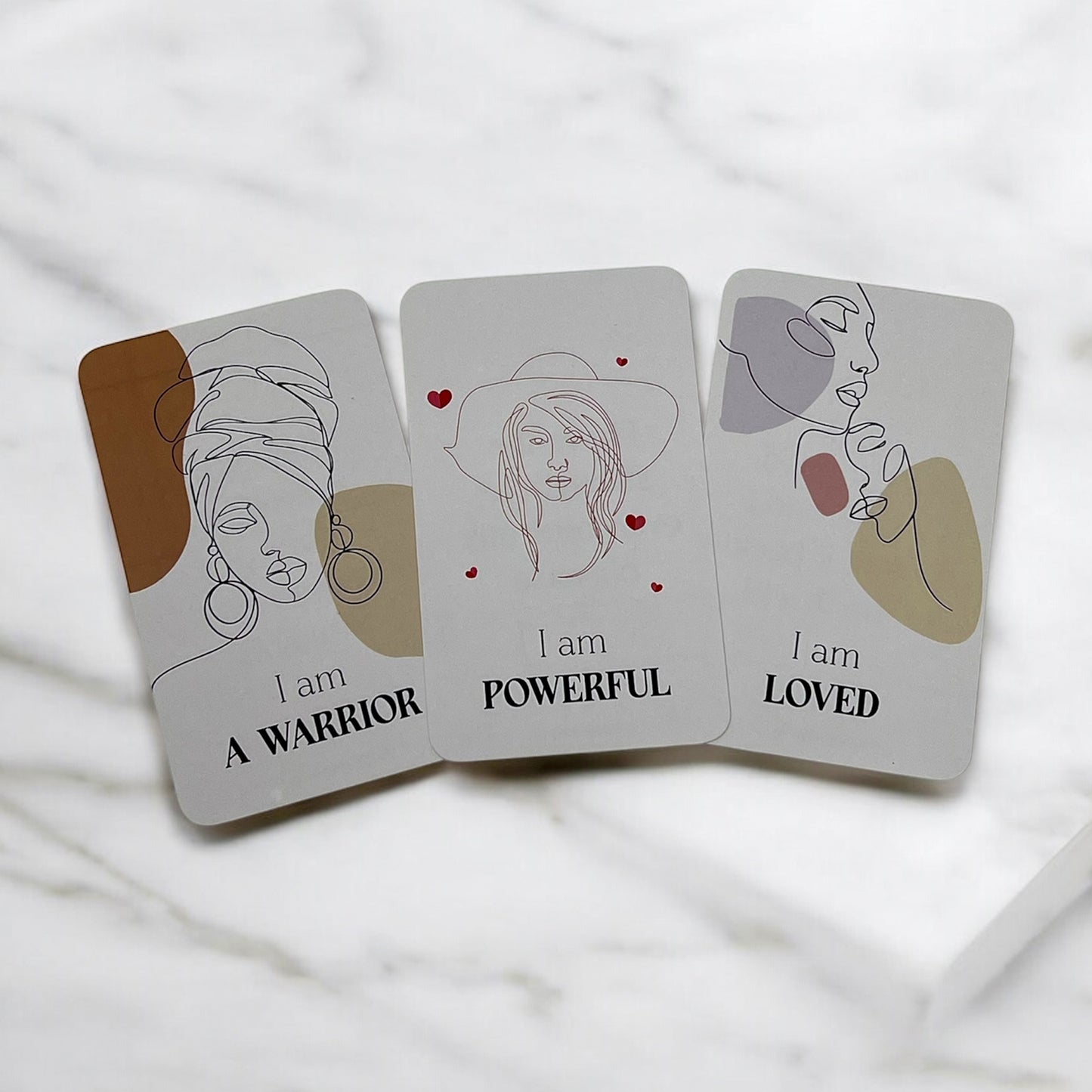 I AM A WOMAN Affirmation Cards | 51 Daily Affirmations for Women